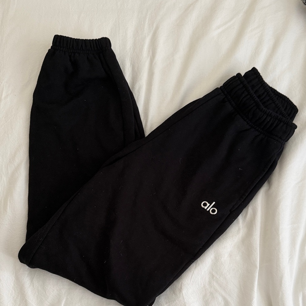 ALO Yoga Classic Black Sweatpants